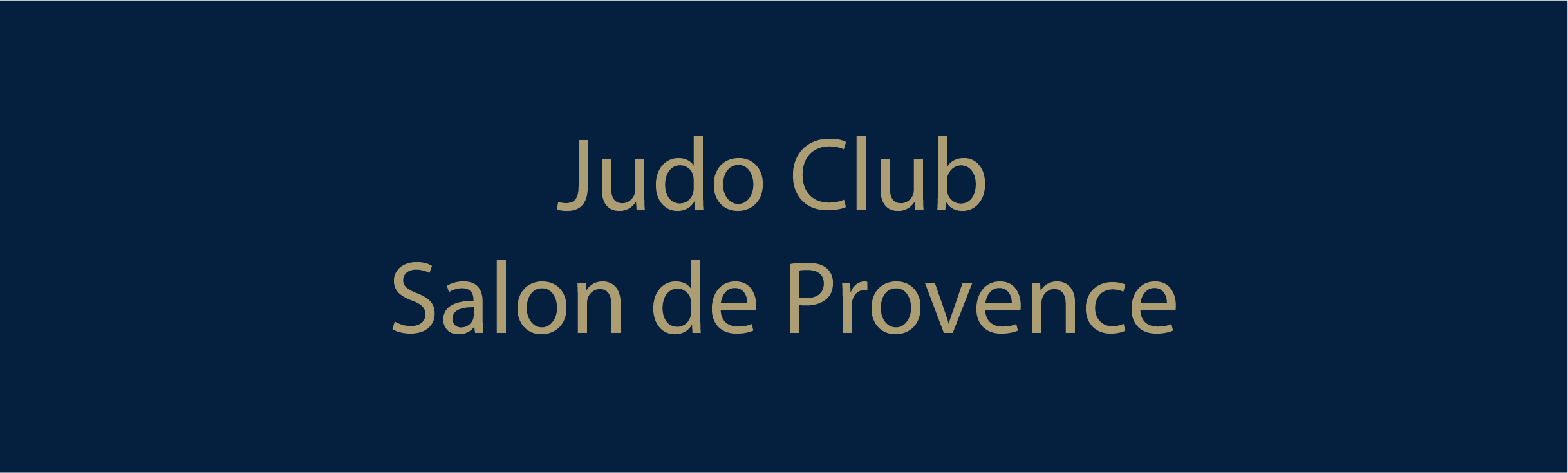 Judo Club Salon de Provence 