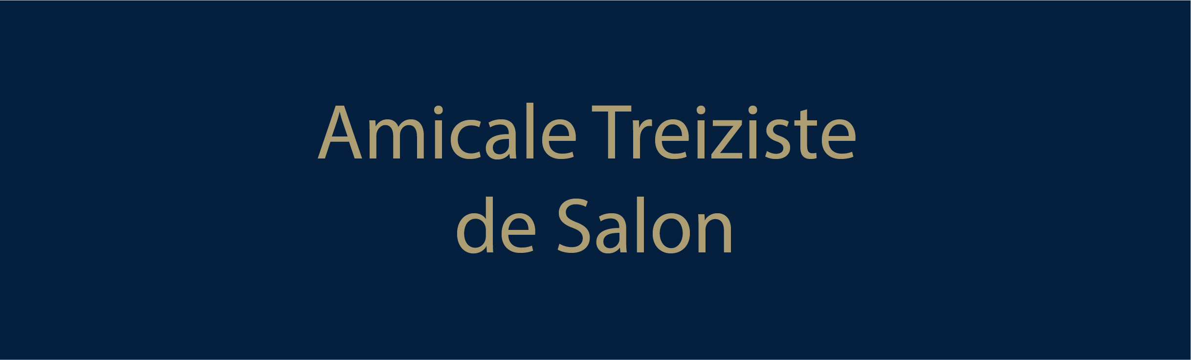 Amicale Treiziste de Salon et de sa Région 