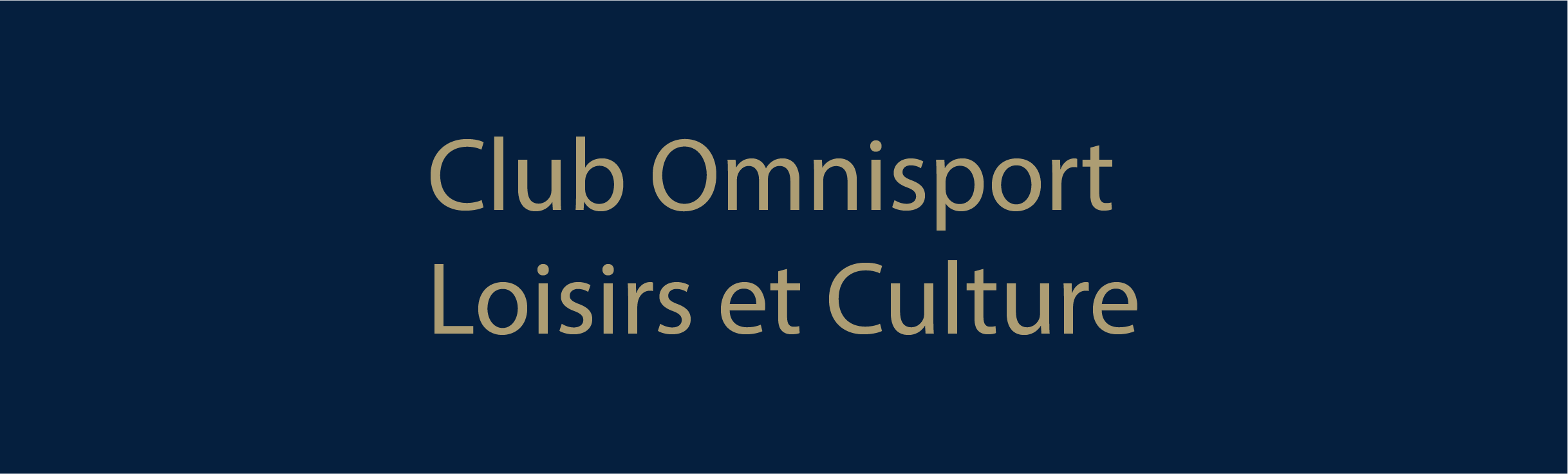 Club Omnisport Loisir et Culture 